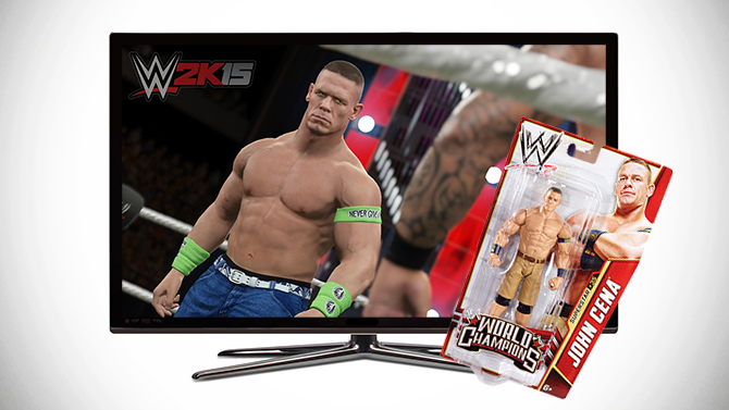 Un Skylanders-like WWE : 2K y songe