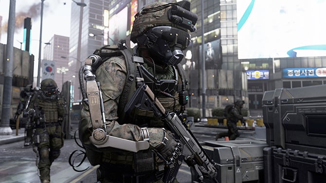 Call of Duty Advanced Warfare : différence de taille sur Xbox One et PS4