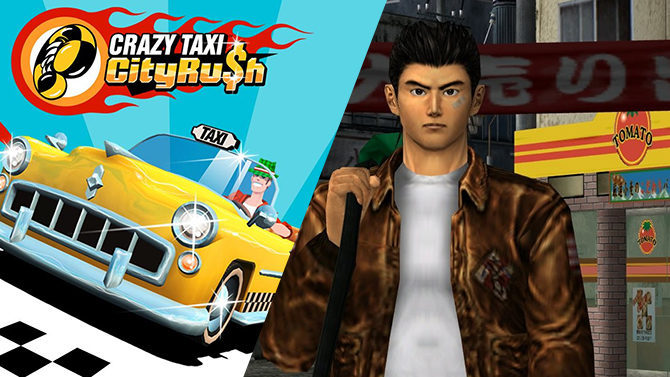 Shenmue : un clin d'oeil dans Crazy Taxi City Rush, les images