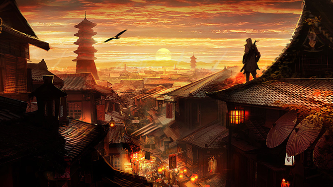 Si Assassin's Creed se déroulait au Japon, les images