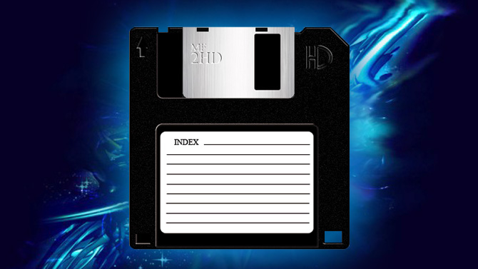L'image du jour : une époque où les disquettes pouvaient changer le monde