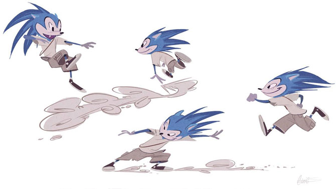 Voici à quoi le nouveau Sonic aurait pu ressembler