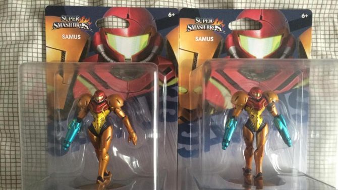 Des amiibo Samus défectueux mais... collectors !