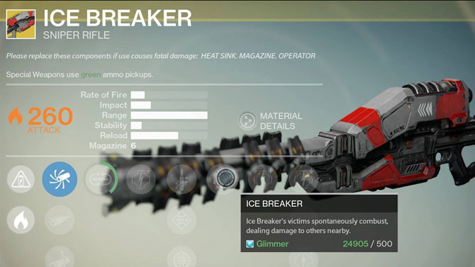 Destiny : une mise à jour modifie complètement les armes exotiques