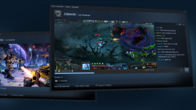 Steam lance la beta de son service de streaming