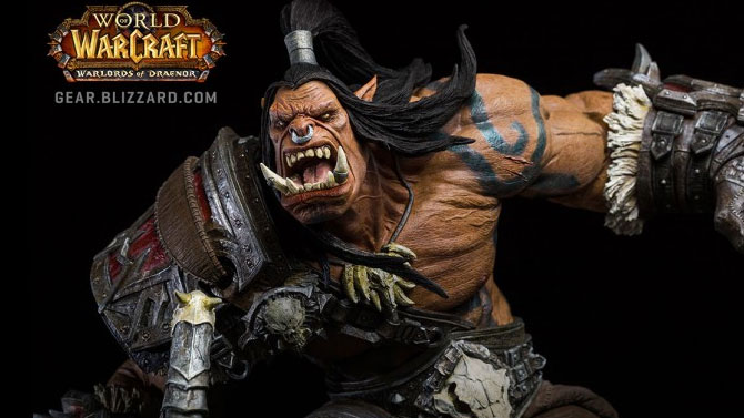 World of Warcraft : la statue de Grommash à 350 dollars