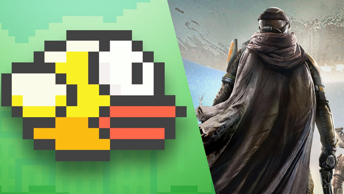 Flappy Bird bien plus recherché que Destiny sur Google en 2014