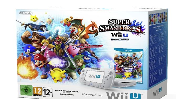 Le pack Super Smash Bros. Wii U en vente aujourd'hui en France