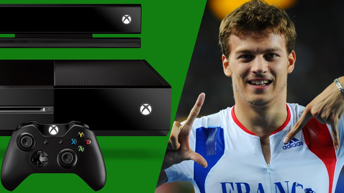L'athlète Christophe Lemaitre veut une Xbox One à Noël