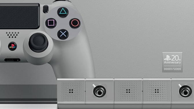 La première PS4 20ème anniversaire produite vendue aux enchères