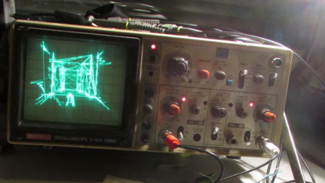 Quake, premier FPS jouable sur oscilloscope : la vidéo