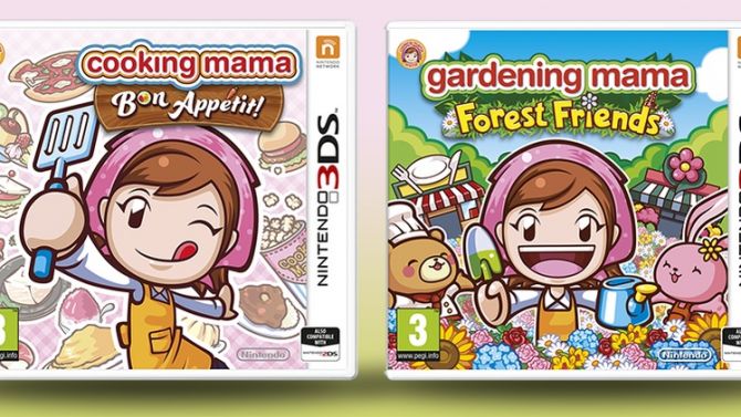 Cooking Mama 5 et Gardening Mama Forest Friends datés