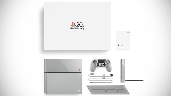 PS4 20th Anniversary : 50 consoles supplémentaires en vente chez Colette
