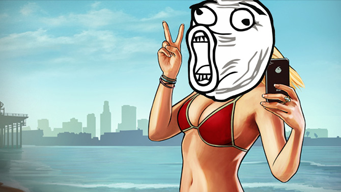 L'image du jour : l'astuce ultime pour échapper à la Police dans GTA V