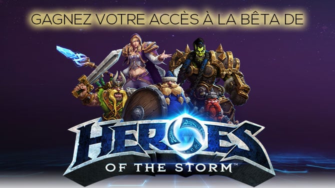 CONCOURS : gagnez votre accès à la bêta de Heroes of the Storm