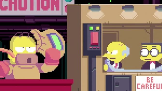 Le générique des Simpson en vidéo 8-bit