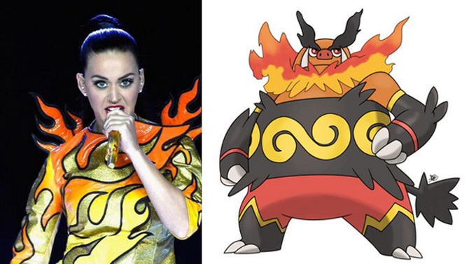 L'image du jour : Katy Perry en mode Wiimote et Pokémon au Super Bowl