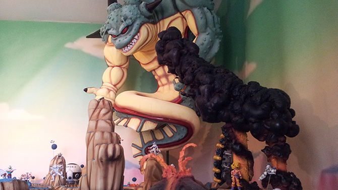 Dragon Ball Z : il construit une maquette de Namek de 5 mètres
