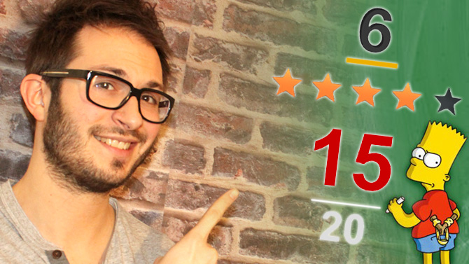 J'ai quelque chose à vous dire sur les notes dans le jeu vidéo