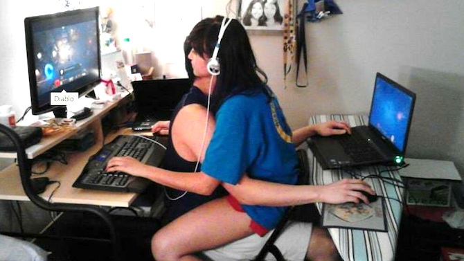 L'image du jour : les 6 différentes positions du Gamer