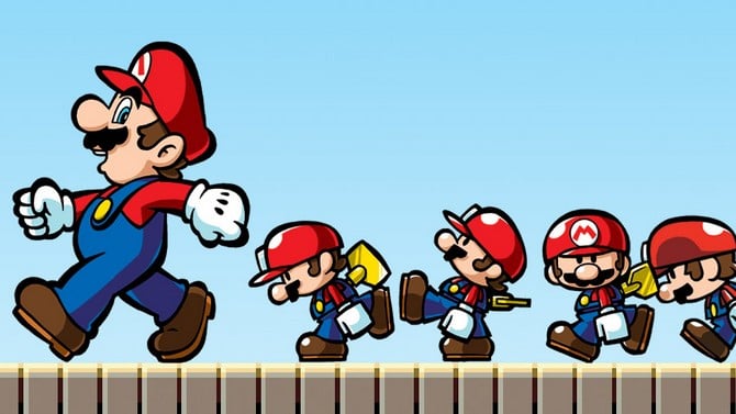 Découvrez Mario sans moustache et sans casquette