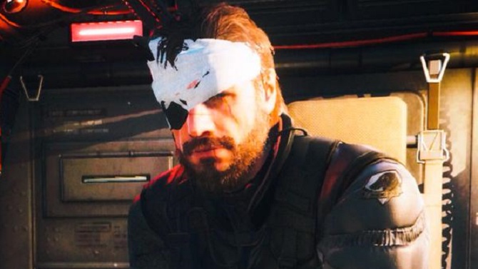 MGS 5 : Big Boss se montre avec un bandage