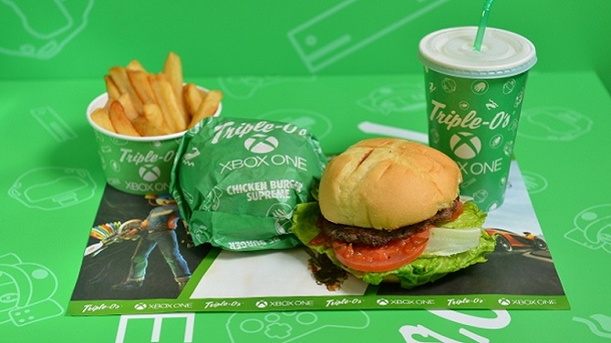 Dégustez le burger Xbox One à Hong-Kong