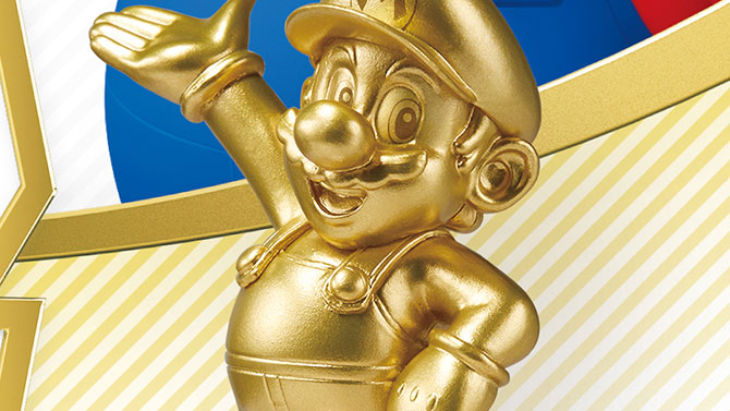 Amiibo Mario doré : à peine annoncé, déjà en rupture et en vente sur eBay