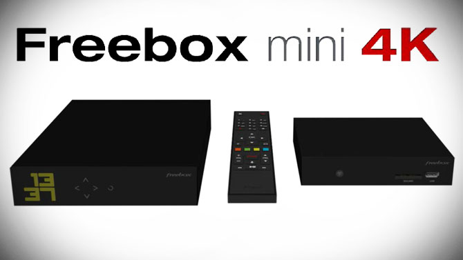 Free dévoile une nouvelle Freebox Mini 4K