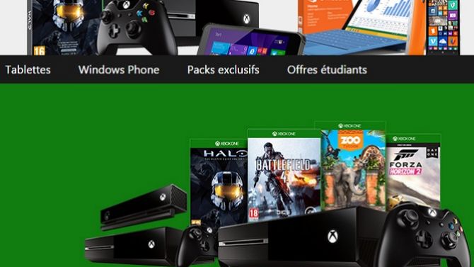 Microsoft lance le mois Xbox : prix réduits sur Packs Xbox One, jeux, accessoires