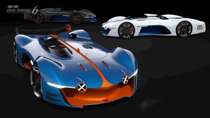 Gran Turismo 6 : le concept car Alpine Vision disponible