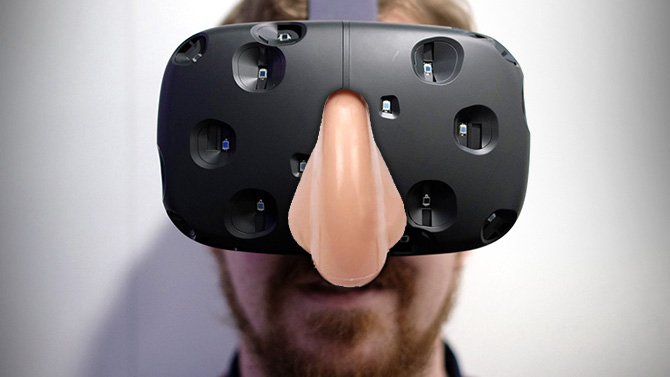 Réalité Virtuelle : un nez virtuel pour lutter contre la nausée