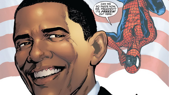 Barack Obama, cet amoureux de Spider-Man et Conan le Barbare