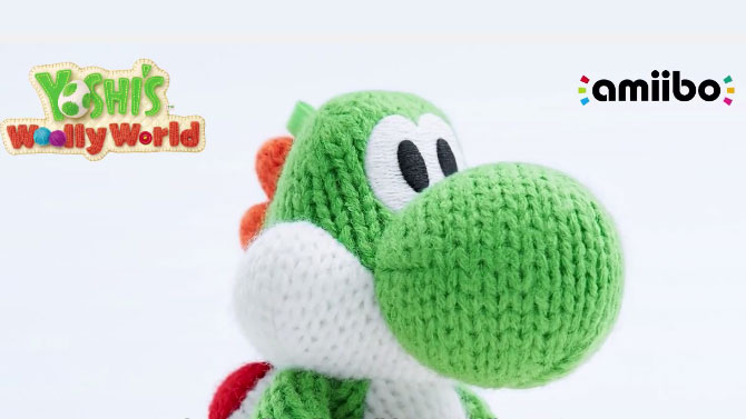 Voici les nouveaux Amiibo, avec un Yoshi en laine