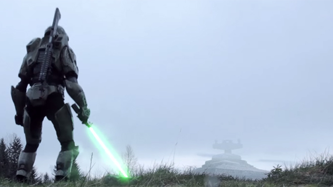 Star Wars, Halo, Mass Effect et Star Trek dans un crossover de l'espace