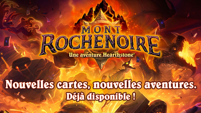 Hearthstone : l'aventure du Mont Rochenoire est disponible