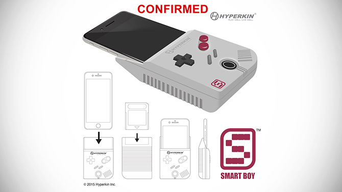 Une coque transformera bientôt l'iPhone 6 en Game Boy fonctionnel