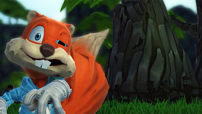 Conker malmené dans une nouvelle vidéo de Project Spark