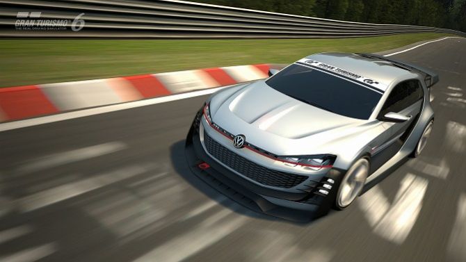 Gran Turismo 6 : l'arrivée de la Volkswagen Vision GT en DLC