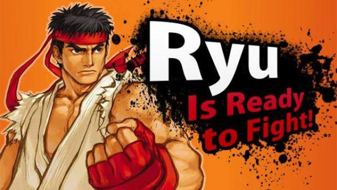 Ryu de Street Fighter pourrait être en DLC dans Smash Bros