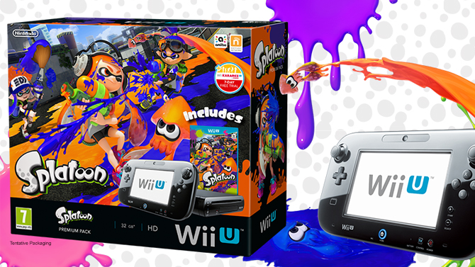 Wii U : Splatoon aura le droit à un pack en Europe