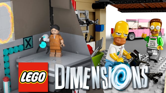 LEGO Dimensions : des packs Portal, Simpsons et Jurassic World fuitent