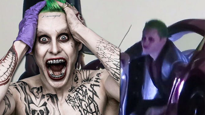 Suicide Squad : premières vidéos du Joker de Jared Leto en action