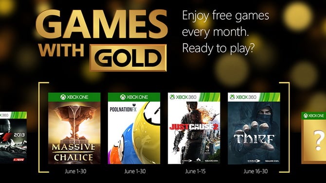 Xbox Games With Gold : les jeux gratuits de juin 2015 révélés
