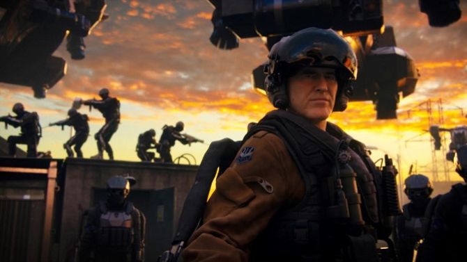 Bruce Campbell extermine dans Call of Duty Exo Zombies Carrier