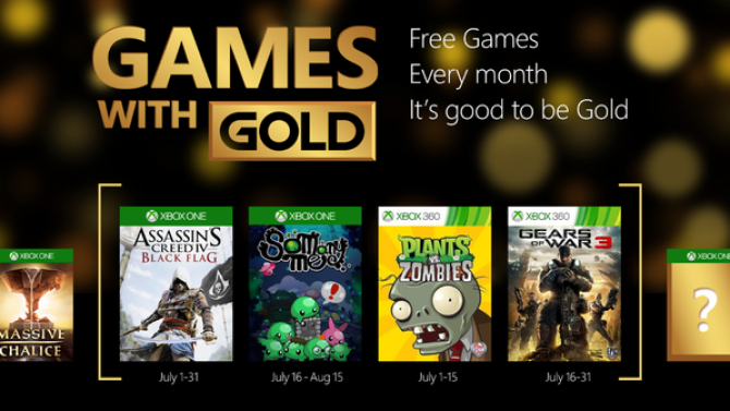 Xbox Games With Gold : la liste des jeux gratuits de juillet 2015