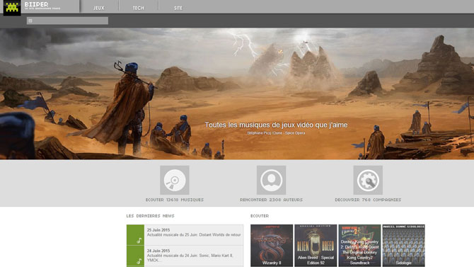 Découvrez Biiper, le Spotify du jeu vidéo