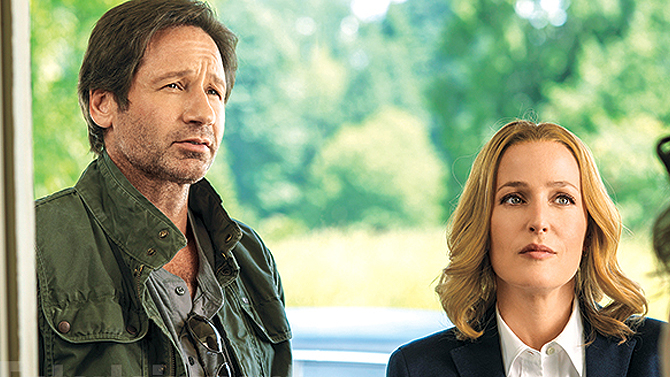 X-Files : les premières photos officielles du retour de Mulder et Scully