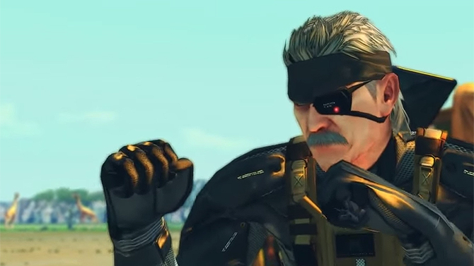 Metal Gear Solid X Street Fighter, ça donne ça