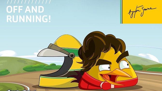 Angry Birds GO ! : Ayrton Senna en téléchargement